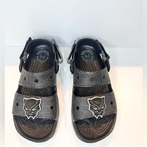 Crocs Disney Marvel Sandals - Classic All Terrain Black Panther Crocs Sandals